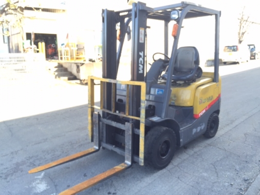 ขายรถโฟลคลิฟท์ รุ่นใหม่ TCM FD18T3 , AUTO,  ดีเซล  ,เสา 3 เมตร , (รับประกัน 6 เดือน )   รถใช้มาน้อย  รถนอกแท้นำเข้าจากญี่ปุ่น 100\%