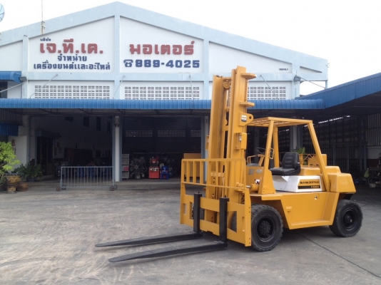รถยก Komatsu FD60H มือสองนำเข้าจากญี่ปุ่น ทำสีใหม่