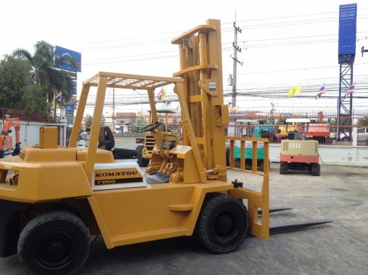รถยก Komatsu FD60H มือสองนำเข้าจากญี่ปุ่น ทำสีใหม่