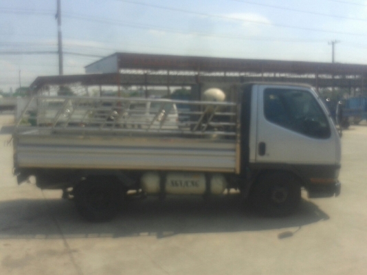 6 ล้อ MITSUBISHI CANTER ติดแก๊ส CNG สามารถสลับ LPG  เครื่อง MITSUBISHI