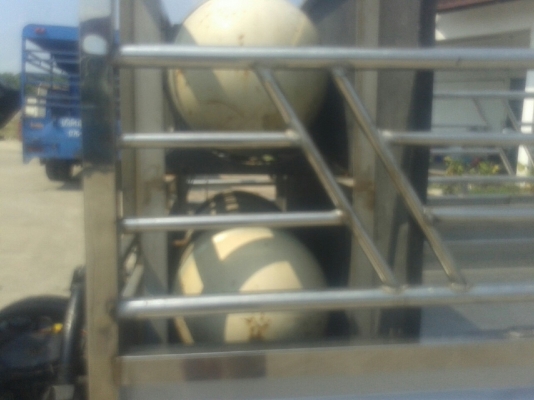 6 ล้อ MITSUBISHI CANTER ติดแก๊ส CNG สามารถสลับ LPG  เครื่อง MITSUBISHI