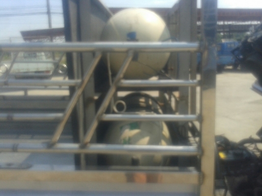 6 ล้อ MITSUBISHI CANTER ติดแก๊ส CNG สามารถสลับ LPG  เครื่อง MITSUBISHI