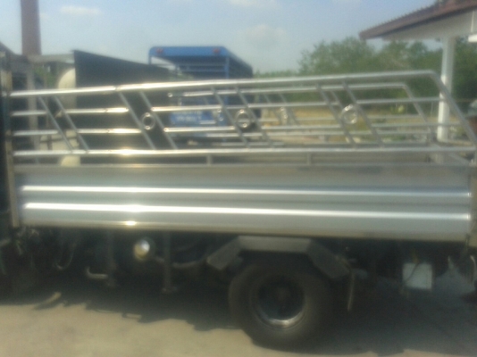 6 ล้อ MITSUBISHI CANTER ติดแก๊ส CNG สามารถสลับ LPG  เครื่อง MITSUBISHI