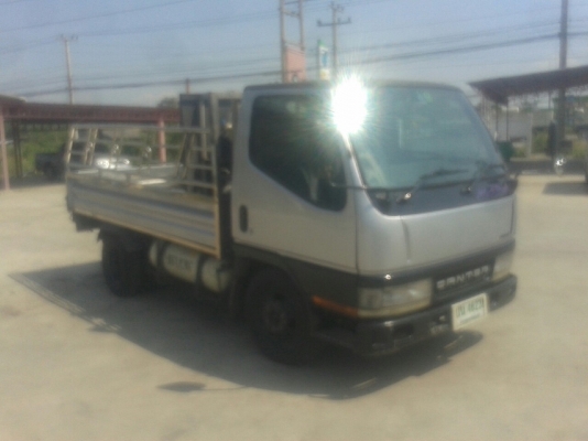 6 ล้อ MITSUBISHI CANTER ติดแก๊ส CNG สามารถสลับ LPG  เครื่อง MITSUBISHI