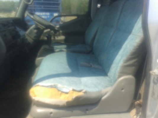 6 ล้อ MITSUBISHI CANTER ติดแก๊ส CNG สามารถสลับ LPG  เครื่อง MITSUBISHI