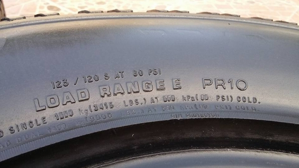 ขายยาง BF 265/75/16 จำนวน 1 ชุด ขายยาง BF 265/75/16 จำนวน 1 ชุด