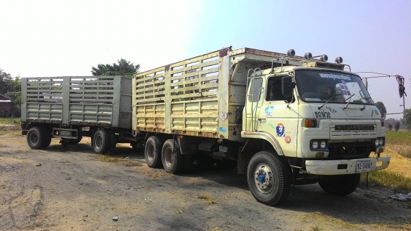 ขายสิบล้อพ่วงUD CW30Mพ่วงแม่ลูกสองเพลาไม่ดั๊ม ขายสิบล้อพ่วงUD CW30Mพ่วงแม่ลูกสองเพลาไม่ดั๊ม