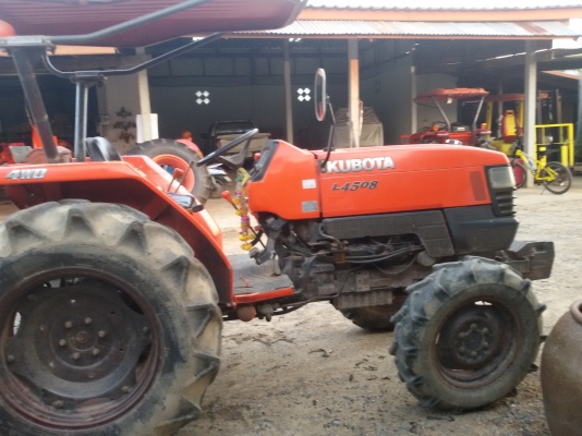 ปัญญาแทรคเตอร์..จัดมาให้ครับ ด่วน!!!คูโบต้า L4508 พร้อมโรตาลี่ ตามสภาพ เล่มทะเบียนพร้อม
