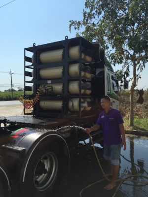 HINO FM1J 260แรง ปี55 CNG แท้ห้าง หัวลาก