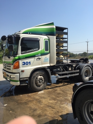 HINO FM1J 260แรง ปี55 CNG แท้ห้าง หัวลาก