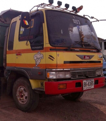 หกล้อ ฮีโน่ FD185แอร์ พ.เวอร์ ทิฟฟี ช่วงล่างใหญ่ ดั้ม5คิว สภาพดีสวยเดิมๆพร้อมใช้ ทะเบียนพร้อมโอน