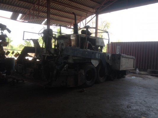 ขายด่วนรถปูยางBLAW KNOX BK95A รถใช้งานได้ ปูได้2.5-4.75เมตร ปี1989 เก่านอกใช้งานเดียว ใบแจ้งจำหน่ายสามารถเอาไปจดทะเบียนได้