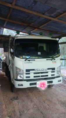 ขายรถบรรทุก 6 ล้อดัมพ์ ISUZU FRR 210 แรงม้าปี 2556 ไมล์ 140000 กม.ราคา 1000000