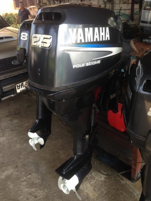 ขายเครื่องเรือยามาฮ่า25แรง โฟสโตก เก่าญี่ปุ่นสภาพดีมาก ท้าให้มาลองครับ สภาพค่อนข้างใหม่ครับ ยังไม่ใช้ในไทย ขาย 42000 บาท