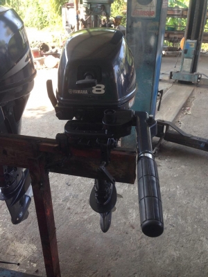 ขายเครื่องเรือยามาฮ่า 8แรง โฟสโตก เครื่องดีค่อนข้างใหม่เก่าญี่ปุ่น ยังไม่ใช้ในไทยครับ มี2ตัว ขายตัวล่ะ 26000 บาท