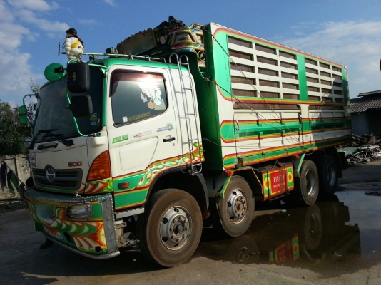 รถฮีโน่ 12 ล้อดั้ม FM1A  344 แรงม้า. ปี 53    สนใจติดต่อ  081 - 6079515