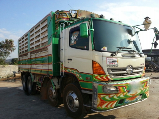 รถฮีโน่ 12 ล้อดั้ม FM1A  344 แรงม้า. ปี 53    สนใจติดต่อ  081 - 6079515