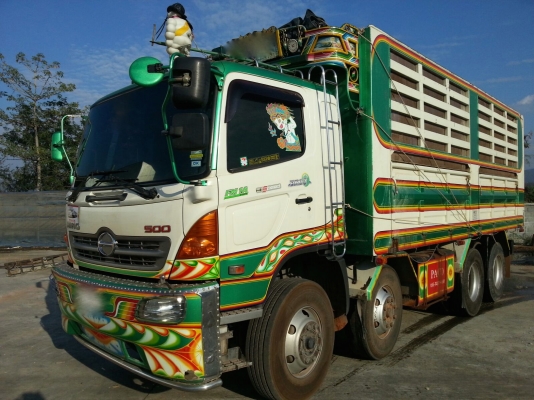 รถฮีโน่ 12 ล้อดั้ม FM1A  344 แรงม้า. ปี 53    สนใจติดต่อ  081 - 6079515