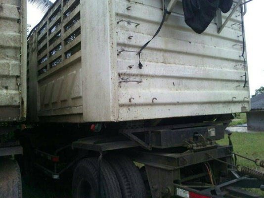 รถบรรทุก ISUZU FXZ  360 แรงม้า พ่วงแม่ลูก หางสามเพลา