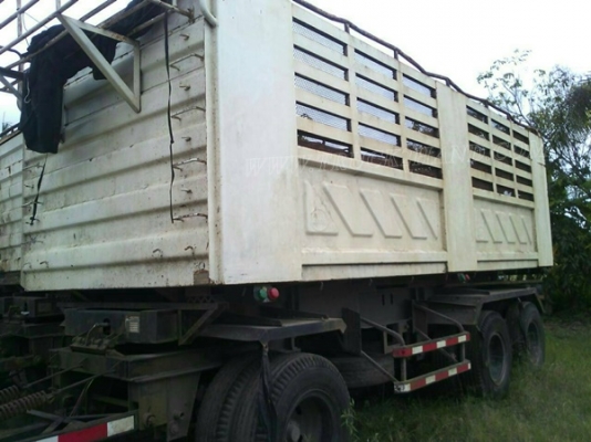 รถบรรทุก ISUZU FXZ  360 แรงม้า พ่วงแม่ลูก หางสามเพลา