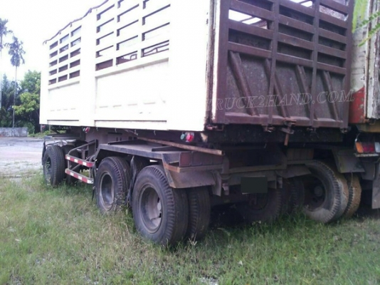 รถบรรทุก ISUZU FXZ  360 แรงม้า พ่วงแม่ลูก หางสามเพลา