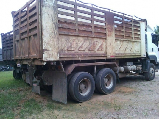 รถบรรทุก ISUZU FXZ  360 แรงม้า พ่วงแม่ลูก หางสามเพลา