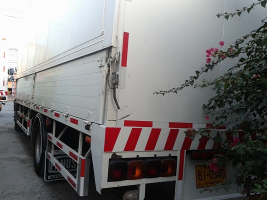 ขายรถ6ล้อตู้ปีกนก HINO FG8JPLA ปี2013 เครื่อง212แรงม้า ตู้ยาว7.50เมตร รถเจ้าเดียว