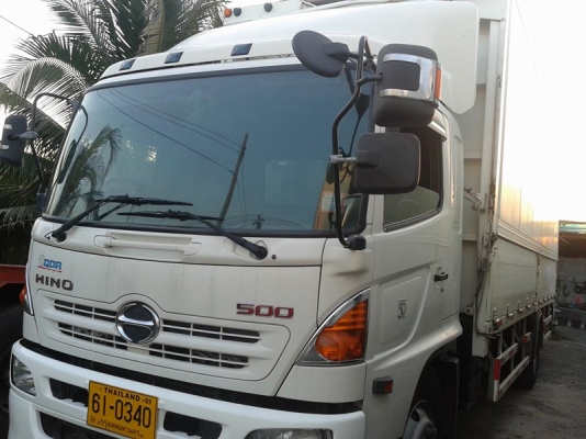 ขายรถ6ล้อตู้ปีกนก HINO FG8JPLA ปี2013 เครื่อง212แรงม้า ตู้ยาว7.50เมตร รถเจ้าเดียว