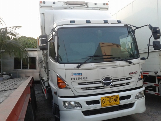 ขายรถ6ล้อตู้ปีกนก HINO FG8JPLA ปี2013 เครื่อง212แรงม้า ตู้ยาว7.50เมตร รถเจ้าเดียว