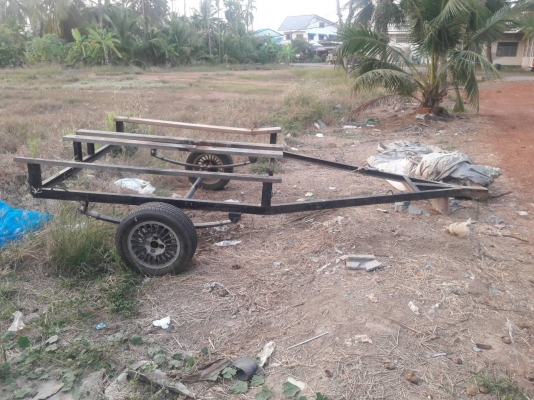 เทรนเลอร์คู่..ลากเรือได้ 2 ลำครับ