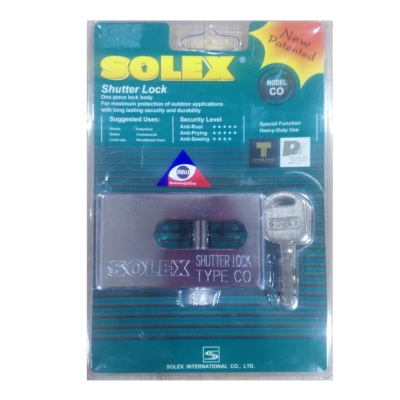 ล็อคล้อ SOLEX   ล็อคล้อกันขโมย มีเก็บเงินปลายทาง