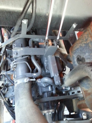 คูโบต้า L4708 4 WD พร้อมใบมีดตราช้าง สภาพดีมาก สีเดิมๆจากโรงงาน