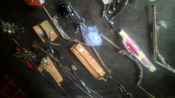 ของใหม่ใบมีดดันหน้ารถไถ35แรง