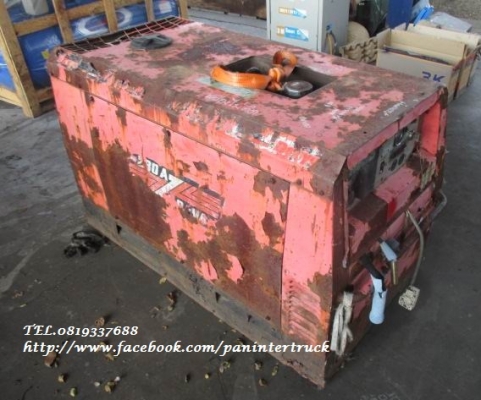 เก่าญี่ปุ่นแท้ๆ เครื่องเชื่อมสนามพร้อมชุดปั่นไฟ DENYO 280SS/เครื่องยนต์ YANMAR 3TNA68L *สินค้าทดสอบแล้วใช้งานได้จริง*ราคาเพียง 52,000 บาท สนใจติดต่อ 081933768 เก่าญี่ปุ่นแท้ๆ เครื่องเชื่อมสนามพร้อมชุดปั่นไฟ DENYO 280SS/เครื่องยนต์ YANMAR 3TNA68L *สินค้าทดสอบแล้วใช้งานได้จริง*ราคาเพียง 52,000 บาท สนใจติดต่อ 081933768