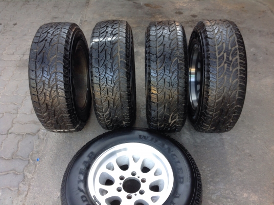 ล้ออีซุUSA พร้อมยาง A/T 245/70R16