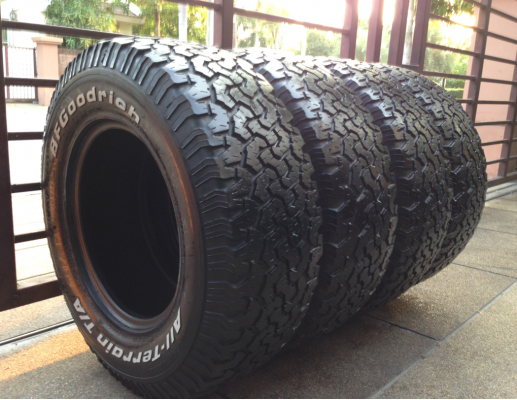 ยาง All BF goodrich 265 70 16 ดอกเต็ม ใช้ยาว ราคาไม่แพง