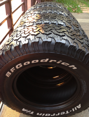 ยาง All BF goodrich 265 70 16 ดอกเต็ม ใช้ยาว ราคาไม่แพง