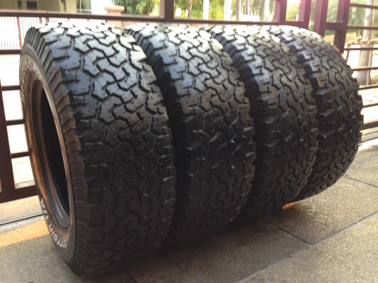 ยาง All BF goodrich 265 70 16 ดอกเต็ม ใช้ยาว ราคาไม่แพง