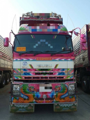 ขายรถบรรทุก 24 ล้อ พ่วงแม่ลูก-ดั๊มพ์ ยี่ห้อ ISUZU DEGA FXZ 360 แรงม้า ปี 2557  ( การันตีรถสวยจริงๆ   เจ้าของขายเอง )