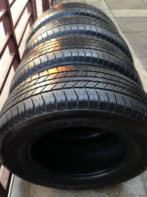 ยาง Bridgestone 265 65 17 ปี12 ดอกสวย พร้อมใช้งาน ราคาไม่แพง