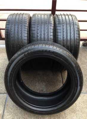 ยาง Goodyear 215 45 17 สิ้นปี14 เนื้อนิ่มๆ ดอกเต็ม ไม่มีปะ ใช้กันยาว ราคาไม่แพง