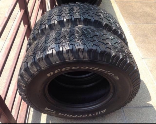 ยาง All BF goodrich 265 75 16 ปี13 จำนวน 2เส้น พร้อมใช้งาน ราคาไม่แพง ยาง All BF goodrich 265 75 16 ปี13 จำนวน 2เส้น พร้อมใช้งาน ราคาไม่แพง