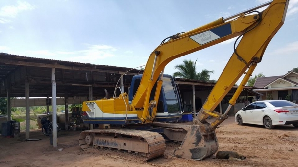 ขายรถขุดแบ็คโค kobelcosk120-3ยูตานิ แฟรมสวย เครื่องเดิมบูมสวยไฟฟ้าครบ เอกสารใบอินวอยซ์ พร้อมลงงาน