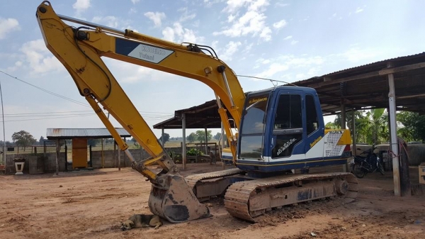 ขายรถขุดแบ็คโค kobelcosk120-3ยูตานิ แฟรมสวย เครื่องเดิมบูมสวยไฟฟ้าครบ เอกสารใบอินวอยซ์ พร้อมลงงาน