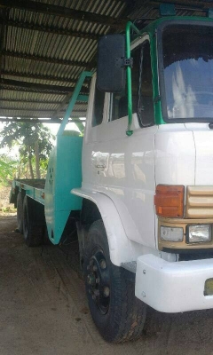 ขาย10ล้อ1เพลาลาก200เทรลเลอร์ EH700 168แรง หางลากแบ็คโค แชชซีดี เครื่องเดิม สภาพพร้อมวิ่งงาน