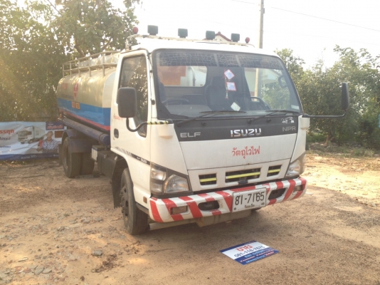 ขาย  ISUZU รถบรรทุกนำ้มัน   จุ 6,000 ลิตร รถสวยสภาพดี ขาย 580,000 บาท