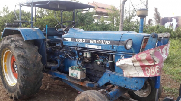 รถไถฟอร์ด 6610 เอกสารเล่มทะเบียน พร้อมใช้ครับ