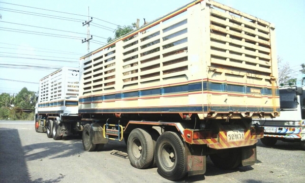 ฮีโน่344 ชีรี่500 ปี53 กระบะดั๊ม&amp;ลูกพ่วง3เพา รถสวยเก็บแต่งสี พร้อมใช้งานเต็มร้อย ขายทั้งสดและผ่อน ดาวน์น้อย ผ่อนสบาย