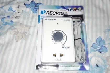 ขายกล่องปรับรอบมอเตอร์ไฟฟ้าและหรี่ไฟได้RECKON MAX1600W