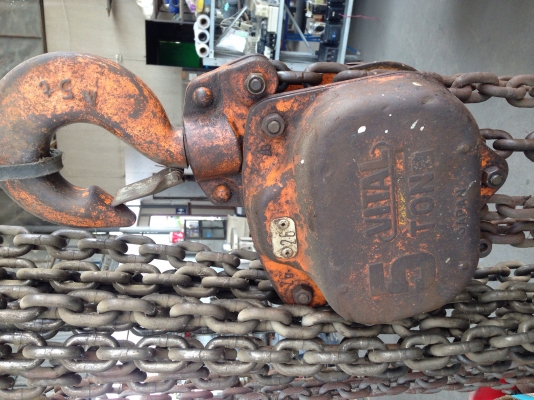 ขายรอกโซ่มือสาว Vital 5ton. made in Japan สภาพดีสีไม่สวย ใช้งานได้ดี พร้อมใช้งานครับ